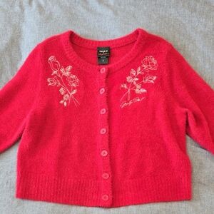 Torrid Marilyn Monroe Red Sweater Cardigan Size 1
